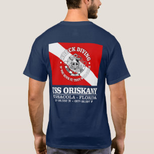 T-shirt USS Oriskany (meilleures épaves)