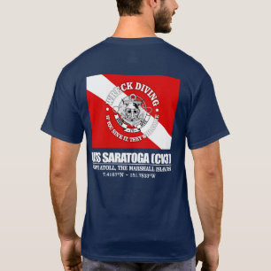 T-shirt USS Saratoga (CV3) (plongée en épave)