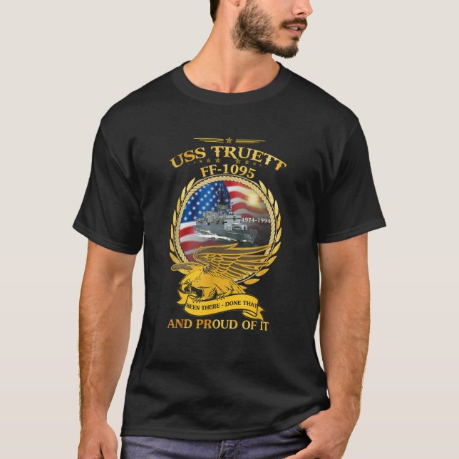 T-shirt USS Truett FF 1095 (Devant)