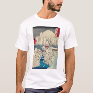 T-shirt Utagawa Hiroshige - Neige sur le mont Haruna
