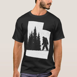 T-shirt Utah Bigfoot