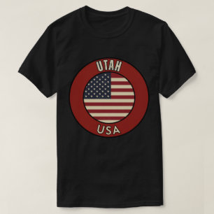 T-shirt Utah États-Unis d'Amérique