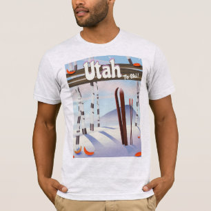 T-shirt Utah pour skier !