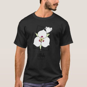 T-shirt Utah Sego Lily Flower