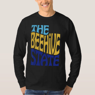 T-shirt Utah Ut Us State Shape Motto