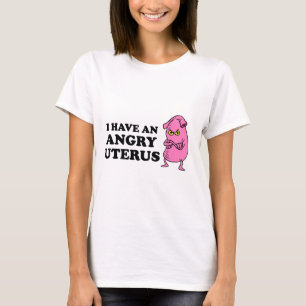 T-SHIRT UTÉRUS FÂCHÉ