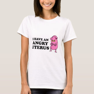 T-SHIRT UTÉRUS FÂCHÉ