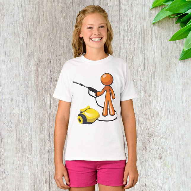 T-shirt Utilisation D'Une Lave-Pression (Créateur téléchargé)