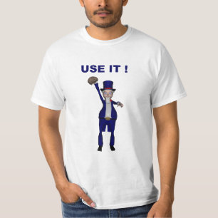 T-shirt Utiliser votre cerveau