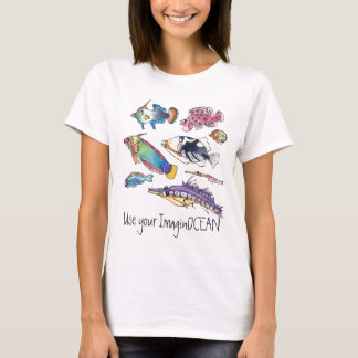 T-shirt Utiliser votre poisson ImaginOCEAN