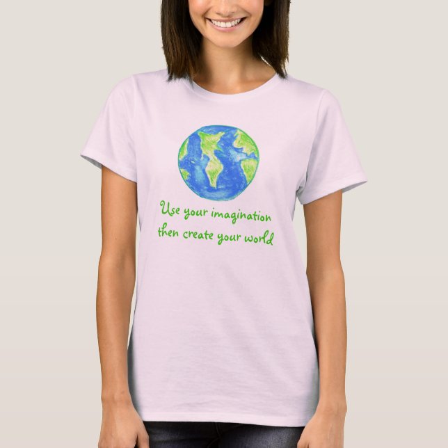 T-SHIRT UTILISEZ VOTRE IMAGINATION (Devant)