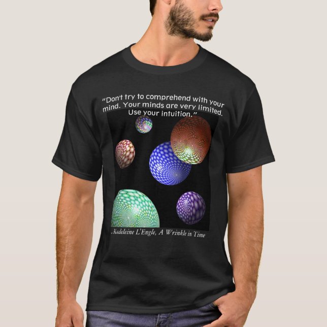T-shirt Utilisez Votre Intuition - Une chemise Wrinkin Tim (Devant)