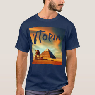 T-shirt Utopia Raprap Musique Hip Hop famille vintage