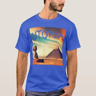 T-shirt Utopia Raprap Musique Hip Hop garçon rétro