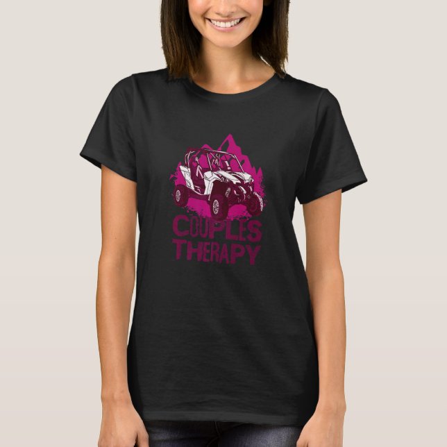 T-shirt UTV Side By Side Couples Therapy (Devant)