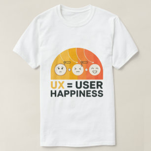 T-shirt Ux est le bonheur de l'utilisateur Funny Ui/Ux Des