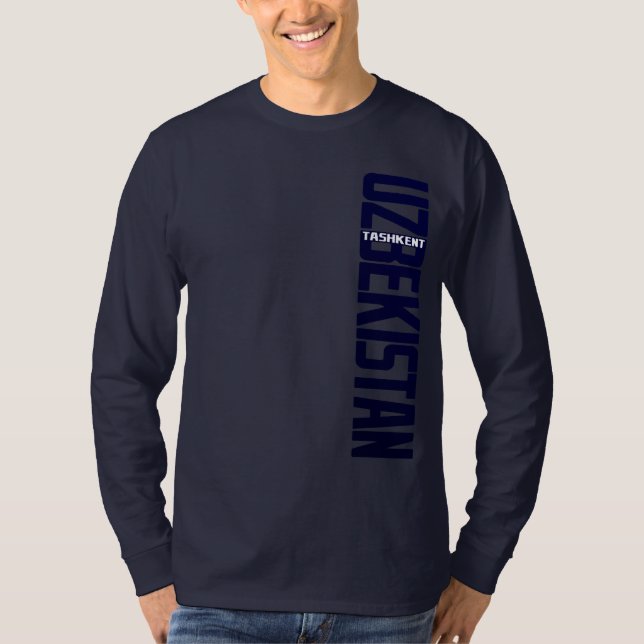 T-shirt UZB_vert_Tashkent (Devant)