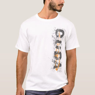 T-shirt v2 orange de Cuda Vert