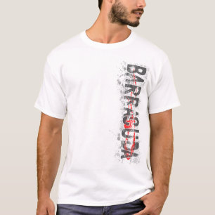 T-shirt v2 rouge de Vert de barracuda