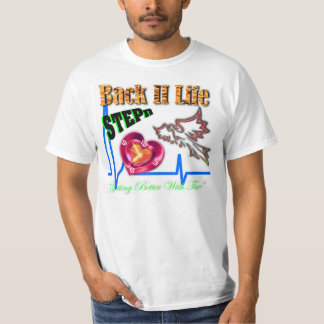 T-shirt V3 de la vie du dos II de Stepn du