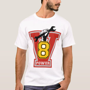 T-shirt v8 power