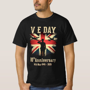 T-shirt V-E Jour 80e anniversaire de la victoire en Europe