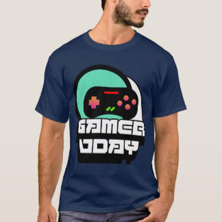 T-shirt V IS FOR GAMING GAMER VDAY friends retro