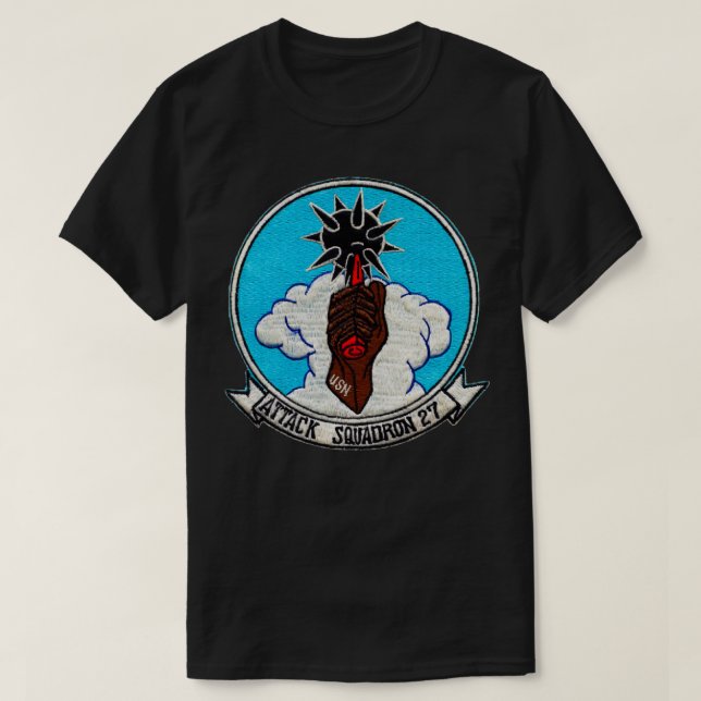 T-SHIRT VA27 ATTACK SQUADRON STORE (Design devant)