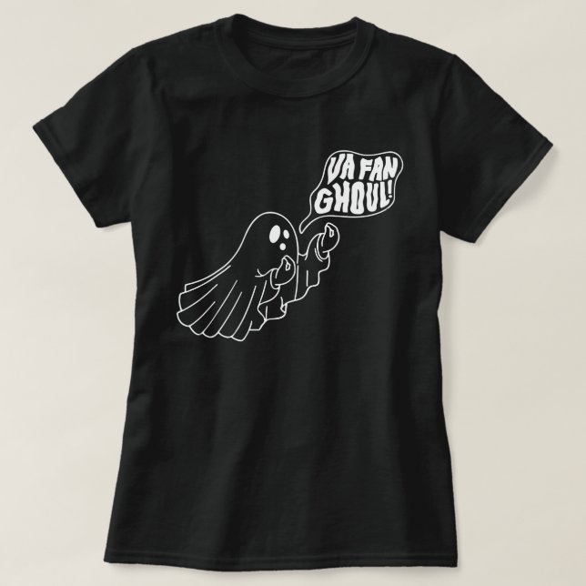 T-shirt Va Fan Ghoul Pour Hommes Femmes Italienne Drôle Ha (Design devant)
