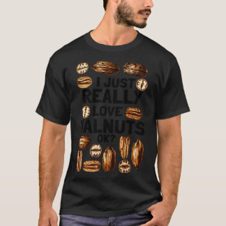 T-shirt Va Vegan J'Aime Vraiment Les Noix