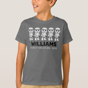T-shirt Vacance Famille Stormtrooper
