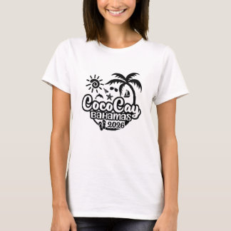 T-shirt Vacances à CocoCay Bahamas, 2026