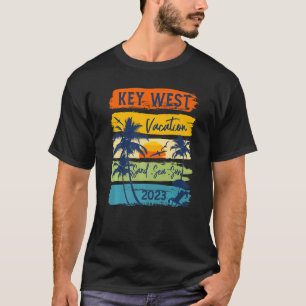 T-shirt Vacances à Key West Floride 2023 Groupe Familial É