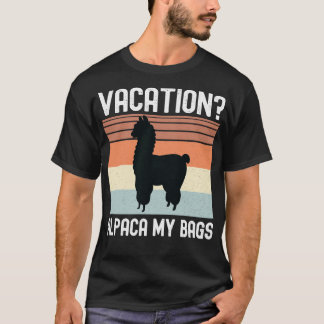 T-shirt Vacances Alpaca Mes Sacs 1