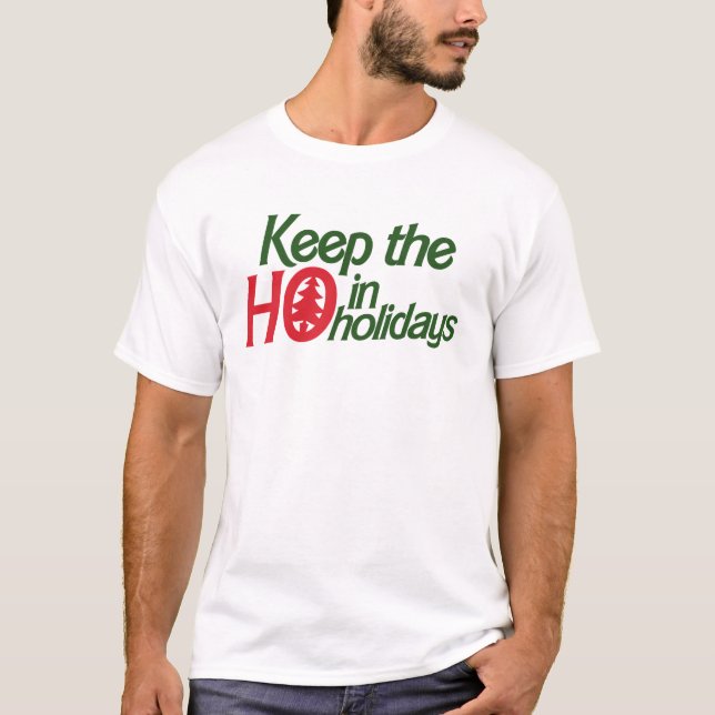T-shirt Vacances amusantes Ho (Devant)