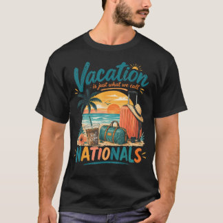 T-shirt Vacances C'est Juste Ce Que Nous Appelons Voyage N