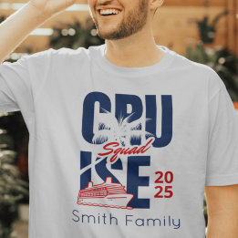 T-shirt Vacances croisière familiale personnalisée