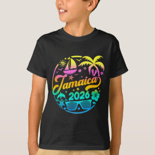 T-shirt Vacances de famille à la plage en Jamaïque 2026 Gr