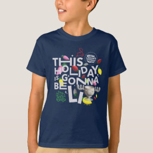 T-shirt Vacances de Noël Ce jour férié va être illuminé