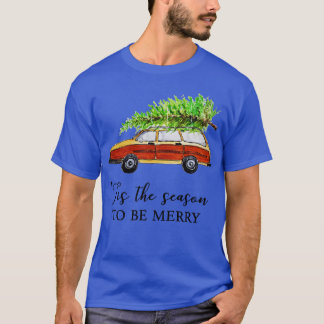 T-shirt Vacances De Noël C'Est La Saison D'Être Joyeux