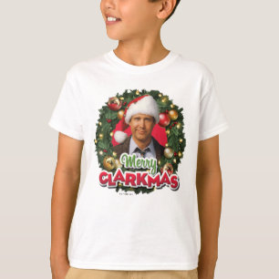 T-shirt Vacances de Noël Merry Clarkmas