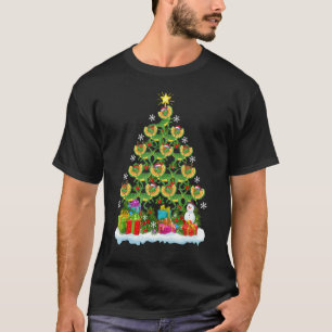 T-shirt Vacances de Noël Santa Dilophosaurus Dinosaure Noë