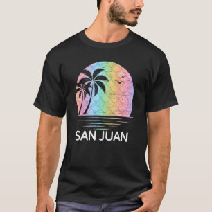 T-shirt Vacances de sirène de San Juan Plage Île Famille G