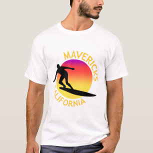 T-shirt Vacances de surf Mavericks en Californie
