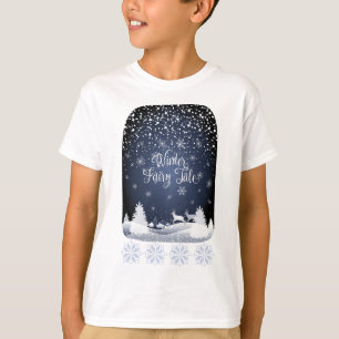 T-shirt Vacances d'hiver Conte de fées Imaginaire Forêt de