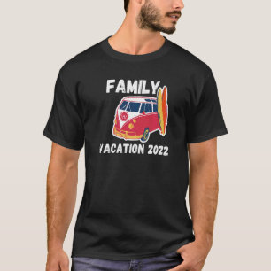 T-shirt Vacances en famille 2022 Beach Tropical Matching G