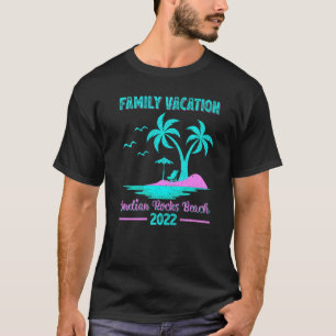 T-shirt Vacances en famille 2022 Vintage Florida Indian Ro