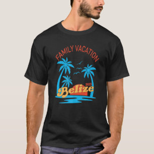 T-shirt Vacances en famille 2023 Belize Matching Group été