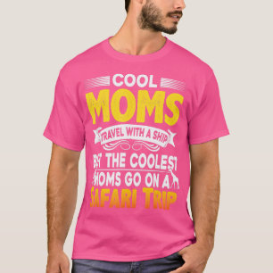 T-shirt Vacances en famille africaine Faune Safari Faune e