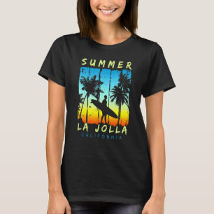 T-shirt Vacances en famille California La Jolla Sunset Bea